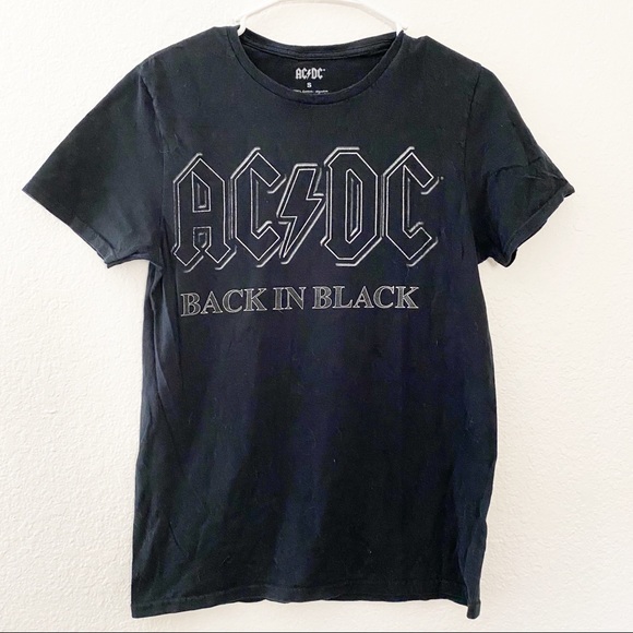 AC/DC Other - AC/DC | Back in Black Graphic  Rock Band Tee Shirt